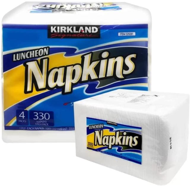 カークランド 紙ナプキン コストコ 33cm×33cm 1320枚 (330枚×4) KS Napkins 330CT×4の通販はau PAY