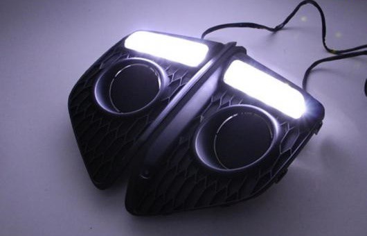 AL 適用: ホンダ フィット LED DRL フォグ ランプ デイタイムランニングライト 高光度 ガイド AL-HH-0454