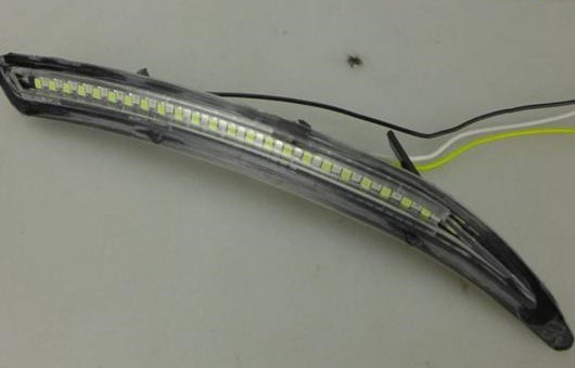 クリアランス売上 AL LED DRL 適用: ビュイック/BUICK リーガル GS 2012-13 デイタイムランニングライト 高光度 ガイド B スタイル AL-HH-0618
