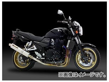 2輪 ヨシムラ マフラー 機械曲チタンサイクロン 110-114-8282B TTB（チタンブルーカバー） スズキ GSX1400 ～2005年