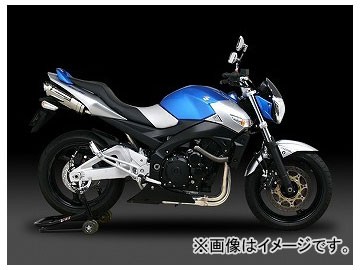 2輪 ヨシムラ マフラー スリップオン Tri-Ovalサイクロン EXPORT SPEC 110-156-5450 SS（ステンレスカバー） スズキ GSR400 2006年～2010