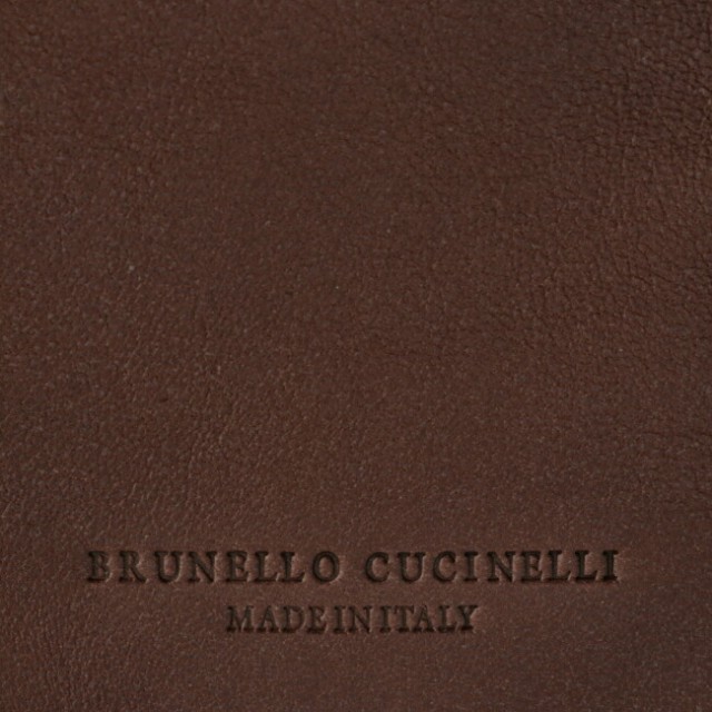 【SALE】ブルネロ クチネリ/BRUNELLO CUCINELLI カードケース メンズ カーフスキン パスポートケース MOGANO