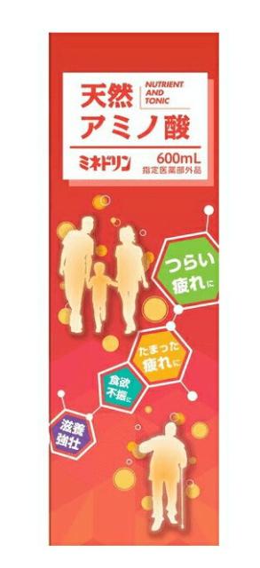 シニアファッション １２本セット 送料無料 天然アミノ酸 ミネドリン 600ml １２本セット １ケース分 Newパッケージ 医薬部外品 ランキング入賞商品 Www Icamek Org