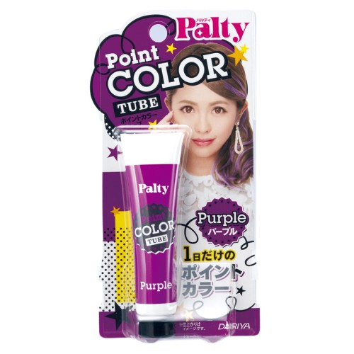 パルティ ポイントカラーチューブ パープル 15g ダリヤ ヘアカラー