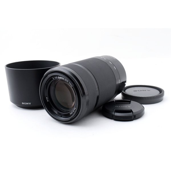 カメラ その他 ソニー SONY SEL55210 55-210mm f/4.5-6.3 OSS ブラック 美品 ソニー 