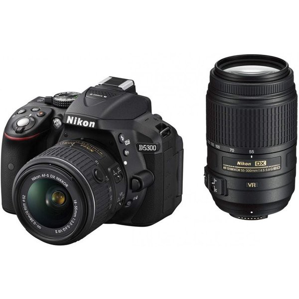 D5300 ダブルズームキット SD付き‼️買ってすぐ使えます。 カメラ