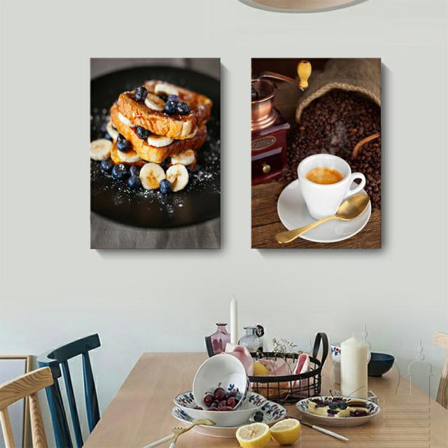 カフェ 絵画 パンケーキ 絵画 インテリア 絵 アートフレーム 人気30 40cm 喫茶店 壁掛け 壁絵 おしゃれ インテリアアート 玄関 リビング