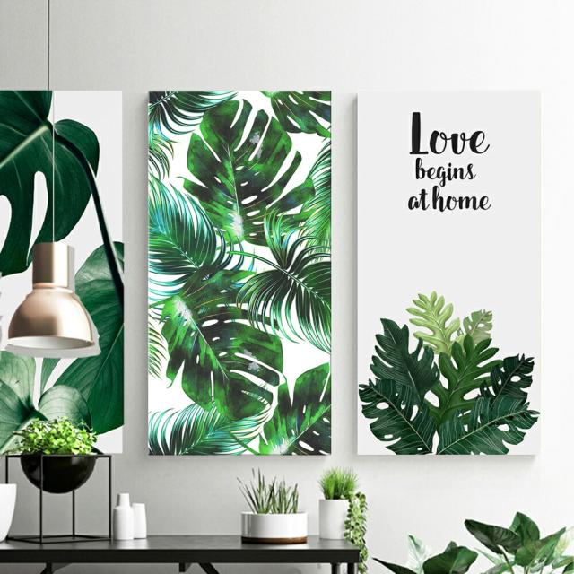 売り尽くしセール ファブリック 3枚セット 絵画 インテリア 絵 アートフレーム 植物 人気30 60cm 壁掛け 壁絵 おしゃれ インテリアアート 玄関 リビング 再入荷1番人気