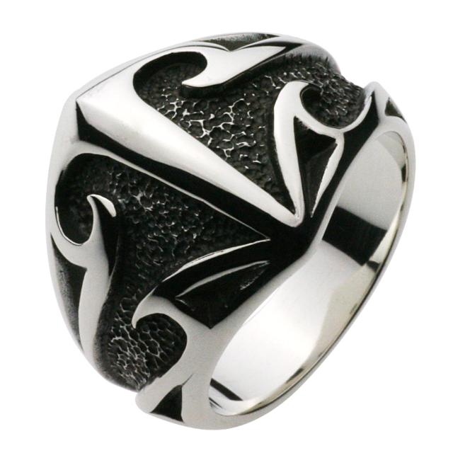 超激安 リング 指輪 シルバー925 シルバーアクセサリー シルバーリング アクセサリー 中世ヨーロッパ 騎士の鎧 シールド 盾 トランプ柄 メンズ 直営店限定 Lever Ae