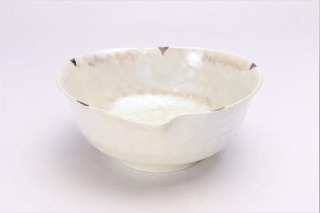 再入荷 有田焼 楽々シリーズ ラスターシルバー りんご鉢 皿 サラダ 化粧箱入り おしゃれ 和