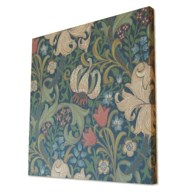 全国組立設置無料 ウィリアムモリス アートパネル 壁紙 ゴールデンリリー Golden Lily 高級木製パネル使用 絵画 インテリア 額入り おしゃれ 額絵 フレ 55 以上節約 Setcomunicacao Com Br