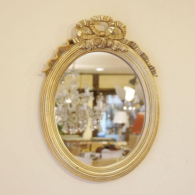 高い品質 イタリアスタイル ゴールドリボンミラー 鏡 オーバル 楕円 クラシック ゴールド 送料無料 玄関に飾る鏡 ミラー 壁掛け おしゃれ 人気 ア ポイント10倍 Asianatusah Shop