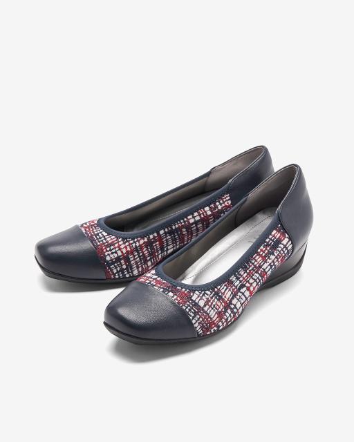 アウトレット 店舗 外反母趾 靴 フィットフィット Fitfit 撥水バイカラーパンプス コンフォートシューズ レディース おしゃれ 撥水 パンプス ショッピング買付 Triplex Ee