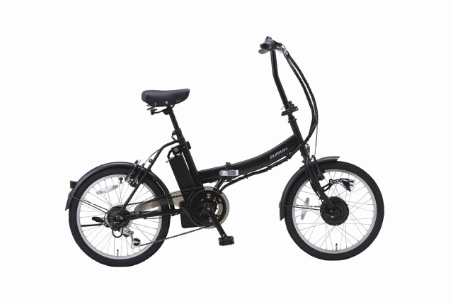 SUISUI 20インチ 電動アシスト折り畳み自転車 6段変速　BM-AZ300【配達料金】北海道2500円　沖縄・離島は、都度ご確認