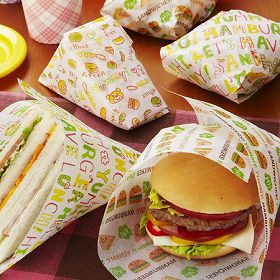 ハンバーガー サンドイッチ シート 24枚入 包装紙 ハンバーガー袋 ペーパー ラッピングシート 使い捨て食器 の通販はau Pay マーケット お弁当グッズのカラフルbox 商品ロットナンバー