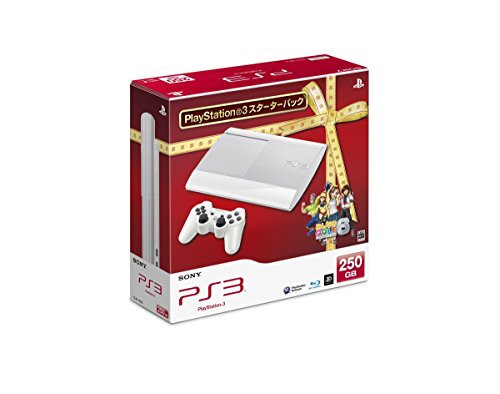 PlayStation 3 250GB スターターパック クラシック・ホワイト みんなのゴル（中古品）