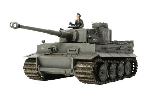 タミヤ 1/25 デラックス戦車シリーズ No.11 ドイツ陸軍戦車 タイガーI型 (（中古品）