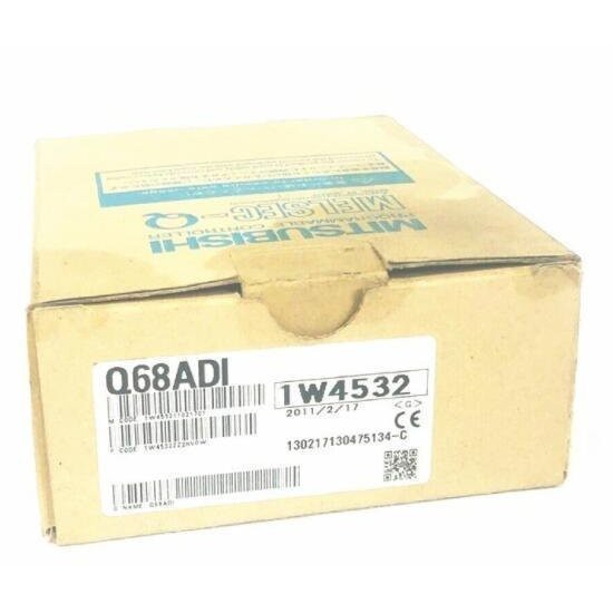 未使用 新品 MITSUBISHI 三菱電機 Q68ADI アナログ入出力ユニット 部品 交換部品 電機 修理