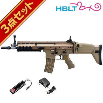 東京マルイ 次世代電動ガン SCAR-L (スカーL) CQC FDE NEWニッケル フルセット