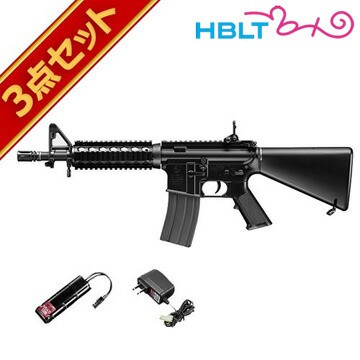 フルセット 東京マルイ M4 CRW HC ハイサイクル電動ガン バッテリー