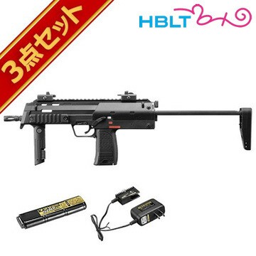 フルセット 東京マルイ MP7A1 ブラック 電動コンパクトマシンガン バッテリー 充電器セット