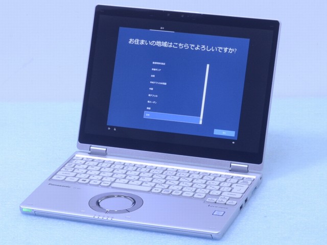 未使用 CF-QV8TDAVS i5 8365U SSD256GB Win10 カメラ タッチ Panasonic PC 管理M03