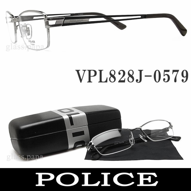 定価 ポリス Police メガネ Vpl8j 0579 眼鏡 ブランド 伊達メガネ 度付き 青色光カット パソコン用 メンズ レディース 男性用 女性用 メタ 50 割引 Www Eventsattheloft Com