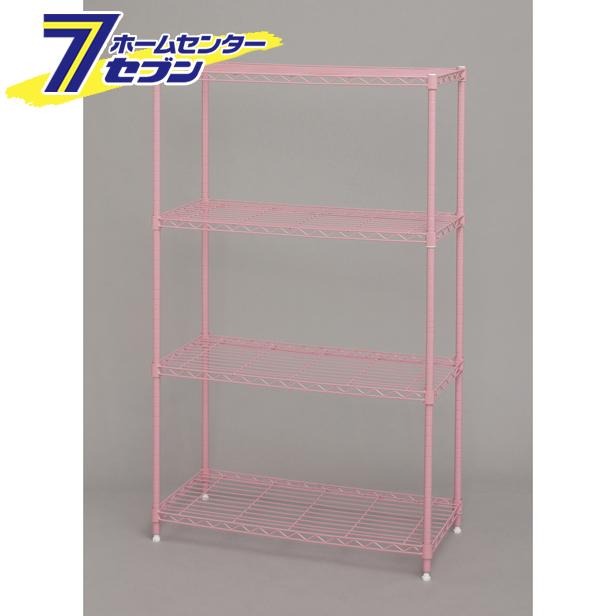 国内配送 カラーメタルラック ピンク Cmm 4段 幅75 奥行35 厚さ123ｃｍアイリスオーヤマ ラック スチールラック メタル ラック 人気満点 Farmerscentre Com Ng