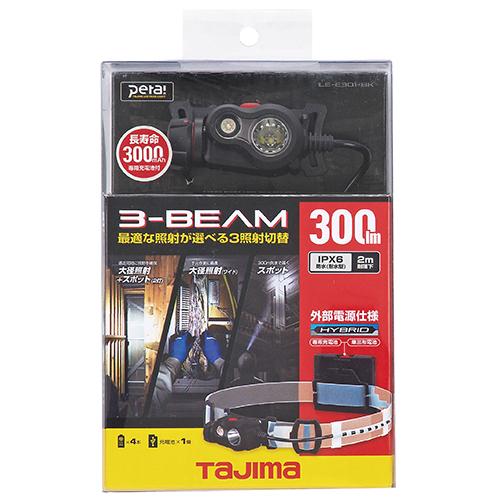 大流行中 ペタ301ブラック Le 01 Bk Tjmデザイン タジマ 電動工具 作業 警告 防犯灯 ヘッドライト 完売 David Olkarny Com