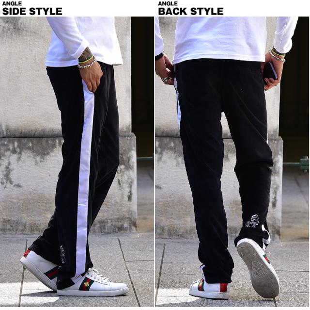 ジャージ 下 メンズ ジャージパンツ 下 薄手 ベロア ベロアパンツ