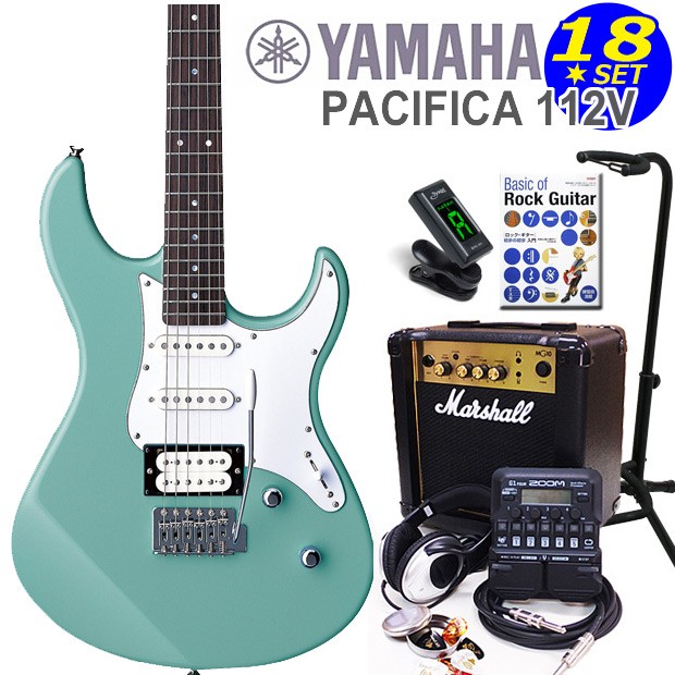 安心価格 Yamaha ヤマハ Pacifica 112v Sob エレキギター マーシャルアンプ付 初心者セット18点 Zoom G1four付き エレキギター初心者 初代xboxが Admd Info