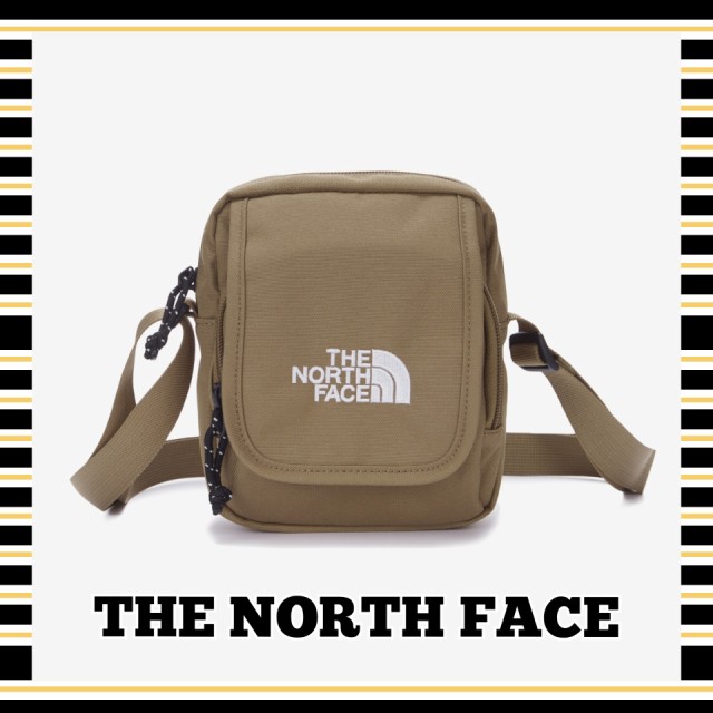 ノースフェイス ショルダーバッグ クロスボディバッグ ライトブラウン THE NORTH FACE メンズ レディース