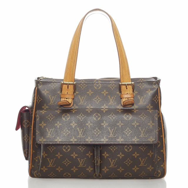 ルイ ヴィトン モノグラム ミュルティプリシテ ショルダーバッグ M51162 ブラウン PVC レザー レディース LOUIS VUITTON 【中古】