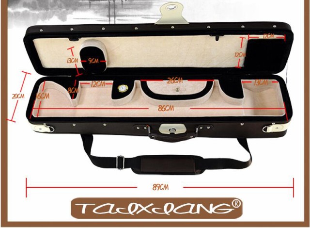 二胡ケース 楽器 弦楽器 オックスフォード製 軽量 堅牢 ケース
