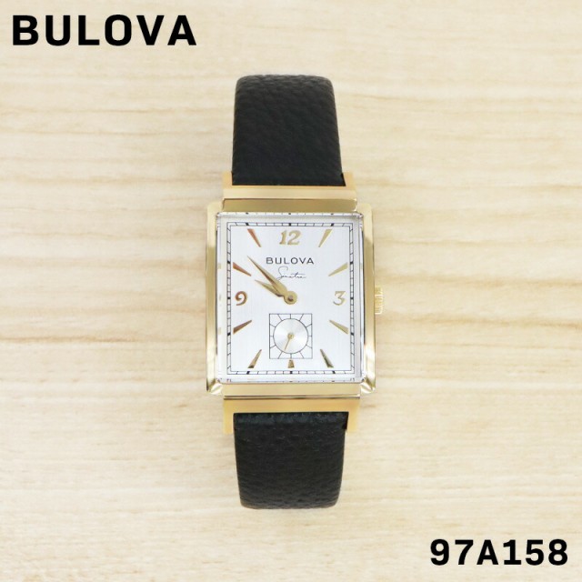 BULOVA ブローバ メンズ 男性 男子 男の子 彼氏 アナログ 腕時計 クオーツ ウォッチ 97A158 シンプル ビジネス カジュアル アウトドア ス