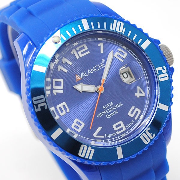 アヴァランチ 腕時計 ユニセックス AVALANCHE AV-100S-BU-44 ALPHA(アルファ) ウォッチ ユニセックスの通販はau