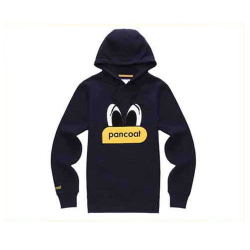 【正規品】POPEYES HOODY (A-2 HI) (SILENT NAVY) アヒル フード付き 冬 Tシャツ パーカー 長袖 HOOD フード パンコート キャラクター メ