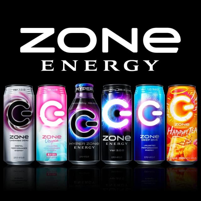 「24本」ZONe ENERGY HAPPPPPY TEA（ゾーン エナジー ハッピーティー）缶 500ml×24本×1箱 サントリーの通販は