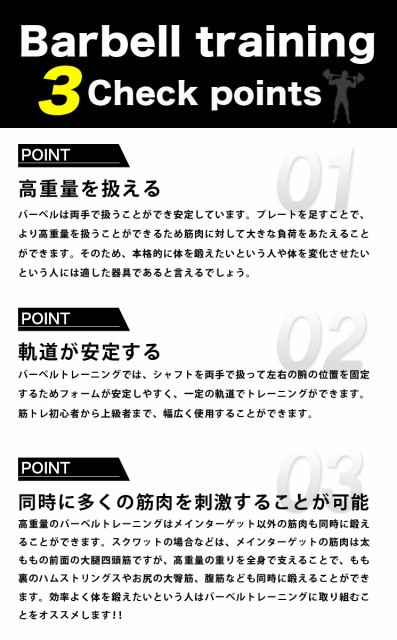 バーベル セット 100kg 高品質タイププレート ラバー付き ストレート バー シャフト プレート ベンチプレス 筋トレ トレーニングマシン