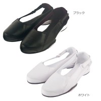 ファーストレイト ナースサンダル サイドホールドシューズ S ホワイト