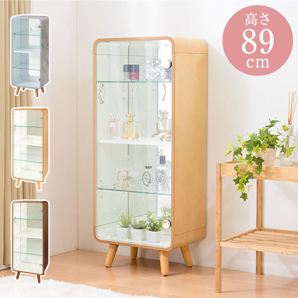 最安値に挑戦 コレクションケース 幅36cm 高さcm ガラスショーケース ディスプレイラック 収納 おしゃれ 木製 鏡 オシャレ 背面ミラー 北欧 ファイナルバーゲン Carlavista Com