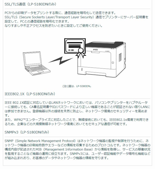 Epson エプソン A4モノクロページプリンター Lp S180d レーザー プリンター 印刷機 コピー機 送料無料 の通販はau Pay マーケット リコメン堂インテリア館 商品ロットナンバー 487316207