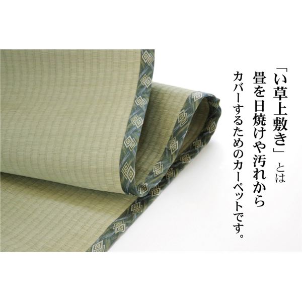 特価セール 純国産 『西陣』 団地間3畳(約170×255cm) 熊本県八代産イ草使用の通販はau PAY マーケット - リコメン堂|商品ロットナンバー:265197086 減農薬栽培 い草 上敷き カーペット 糸引織 セール