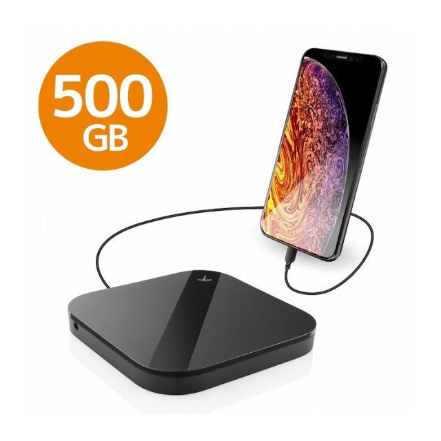 当日出荷 エレコム スマートフォン用外付けバックアップハードディスク Elp Shu005ubk 送料無料 期間限定送料無料