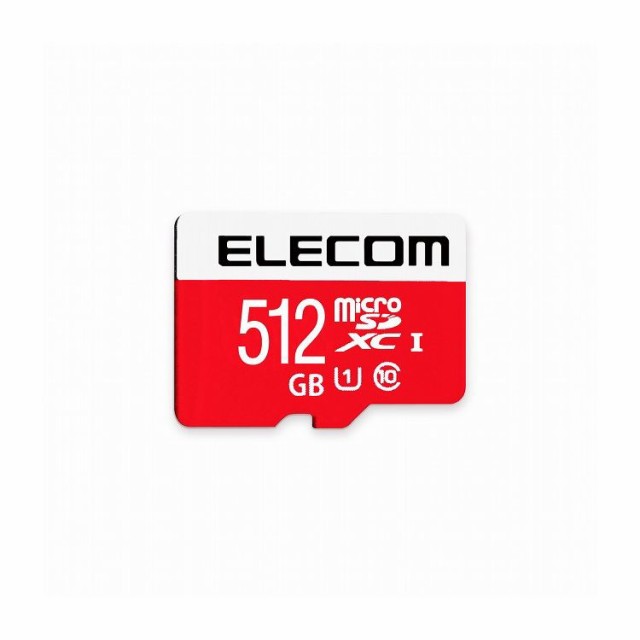 マイクロSD 512GB ニンテンドースイッチ対応 SD変換アダプター付 エレコム ELECOM()【送料無料】