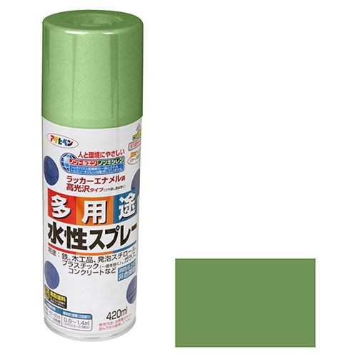 アサヒペン 水性多用途スプレー 4ml モスグリーンの通販はau Wowma ワウマ リコメン堂 商品ロットナンバー