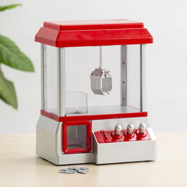 コンビニ受取対応商品 お菓子のクレーンゲーム おもちゃ 乾電池式 コインで動く クレーンゲーム 卓上サイズ 子供 男の子 女の子 プレゼント お菓子 人気ブランド Gdpcambodia Org