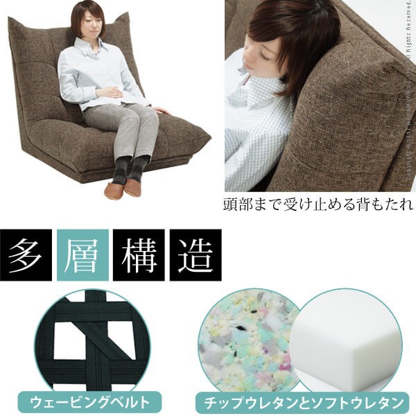 高品質安い ローソファ ヴィンテージ デザイン ファブリック(代引不可)の通販はau PAY マーケット - リコメン堂インテリア館|商品ロットナンバー: 1人掛け 脚 ハイバックローソファ 〔ウィル〕 1人掛け 低価限定品