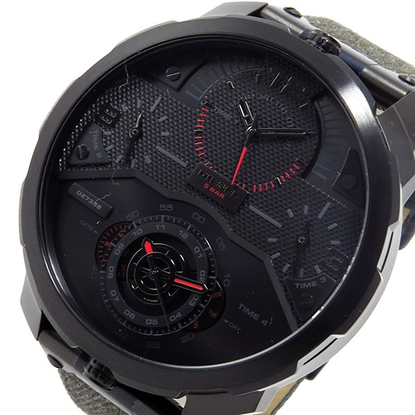 ディーゼル DIESEL クオーツ メンズ 腕時計 時計 DZ7358 ブラック