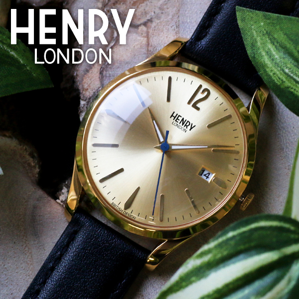 ヘンリーロンドン Henry London ウェストミンスター 39mm ユニセックス 腕時計 Hl39 S 0006 ゴールド